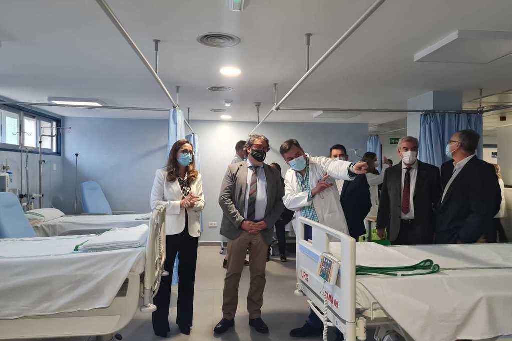 Vergeles anuncia la inversión de 14 millones de euros en el hospital de Plasencia para construir un bloque que albergará varios servicios