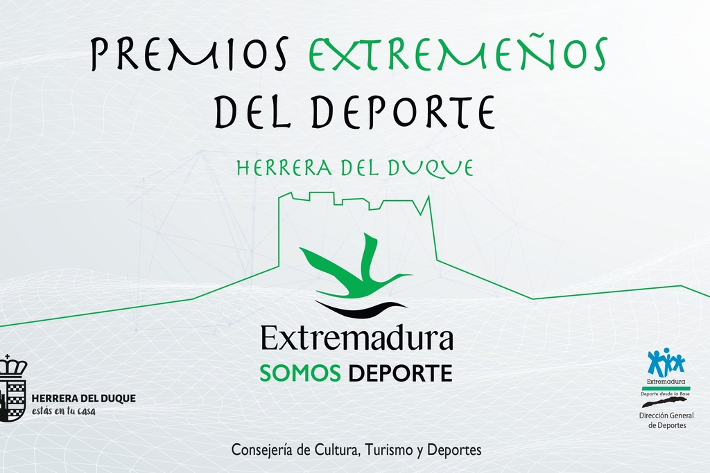 Herrera del Duque acoge mañana miércoles la entrega de los Premios Extremeños del Deporte 2021