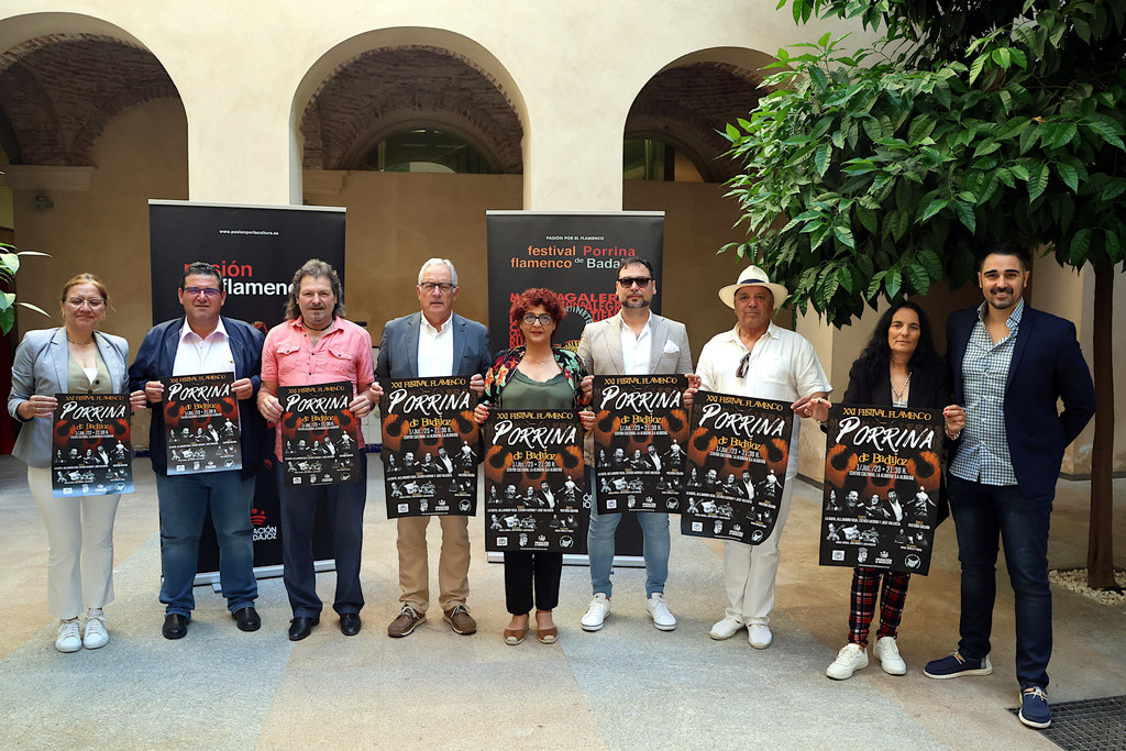 Un cartel de primera para el XXI Festival Flamenco Porrina de Badajoz