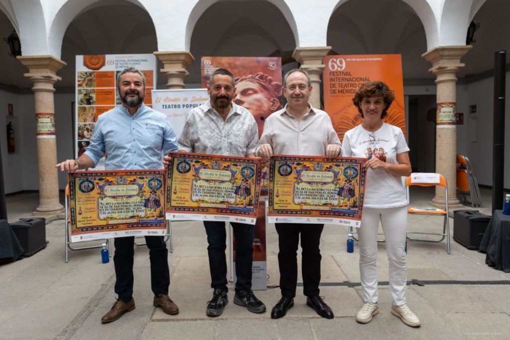 Pepón Nieto apadrina la vigésimo octava edición de la popular representación de El alcalde de Zalamea