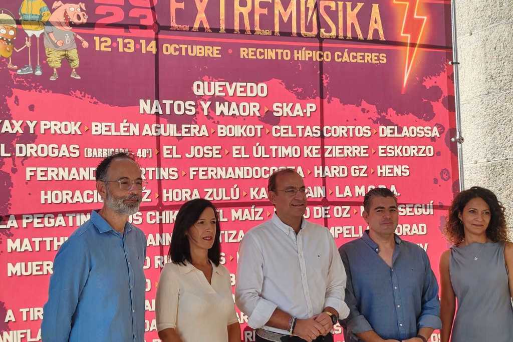 El secretario general de Cultura destaca la "proyección exterior" de Extremadura a través de Extremúsika