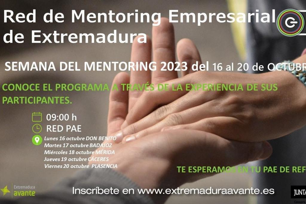 La Red de Puntos de Acompañamiento Empresarial organiza la Semana del Mentoring, que contará con la experiencia de las empresas