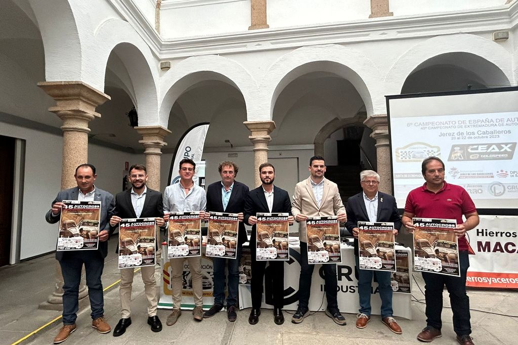 Jerez de los Caballeros acoge el 45º Campeonato de España de Autocross