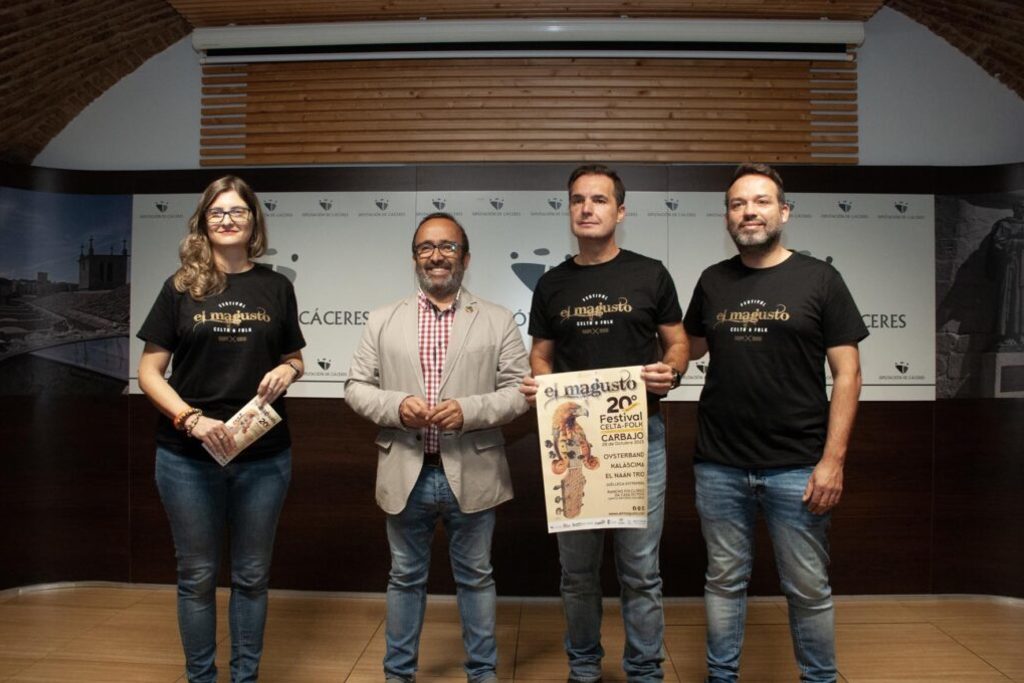 Diputación de Cáceres destaca el carácter transfronterizo y de convivencia del Festival El Magusto, que llega ya a su 20 edición