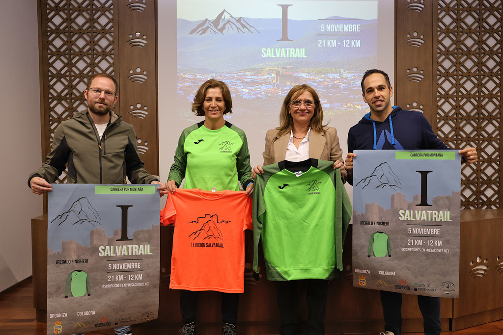 Salvatierra de los Barros estrena su primera carrera por montaña