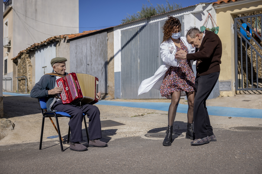 La fotografía titulada “Pescueza”, de la madrileña Ana Palacios, premio fotográfico “Señas de identidad” de la Diputación de Cáceres