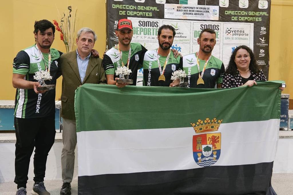 Triunfo de Extremadura en el Campeonato de España Black Bass Embarcación