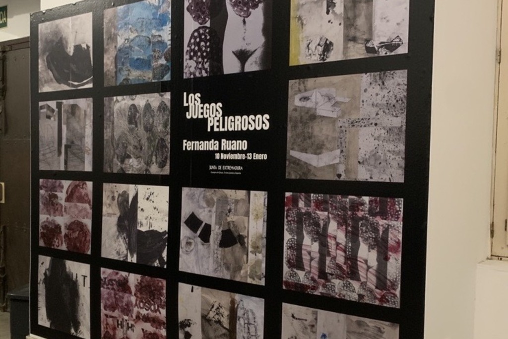 El Archivo Histórico Provincial de Cáceres exhibe 'Los juegos peligrosos' de la artista Fernanda Ruano