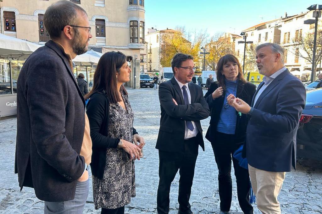 Guillermo Santamaría apoyará el desarrollo de suelo industrial en Plasencia cuando el ayuntamiento culmine con el proceso de adquisición de los terrenos