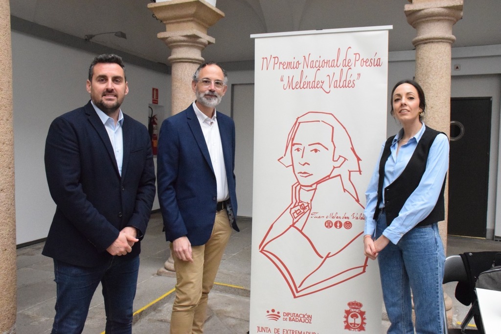 La Junta de Extremadura subraya su apoyo al Premio Nacional de Poesía 'Meléndez Valdés' en su cuarta edición