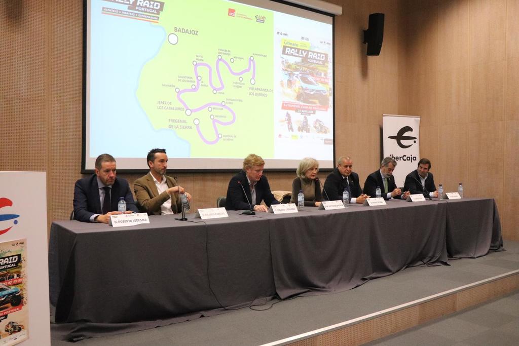 La consejera Victoria Bazaga destaca que la BP Ultimate Rally Raid será "un hito muy importante" para el deporte en Extremadura
