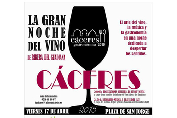 La "gran noche" del vino de Ribera del Guadiana en Cáceres