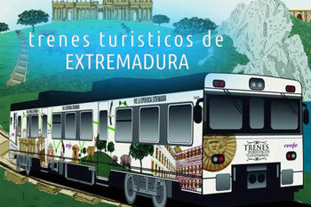 Ya se pueden reservar billetes para hacer alguna de las cuatro rutas de los trenes turísticos de Extremadura