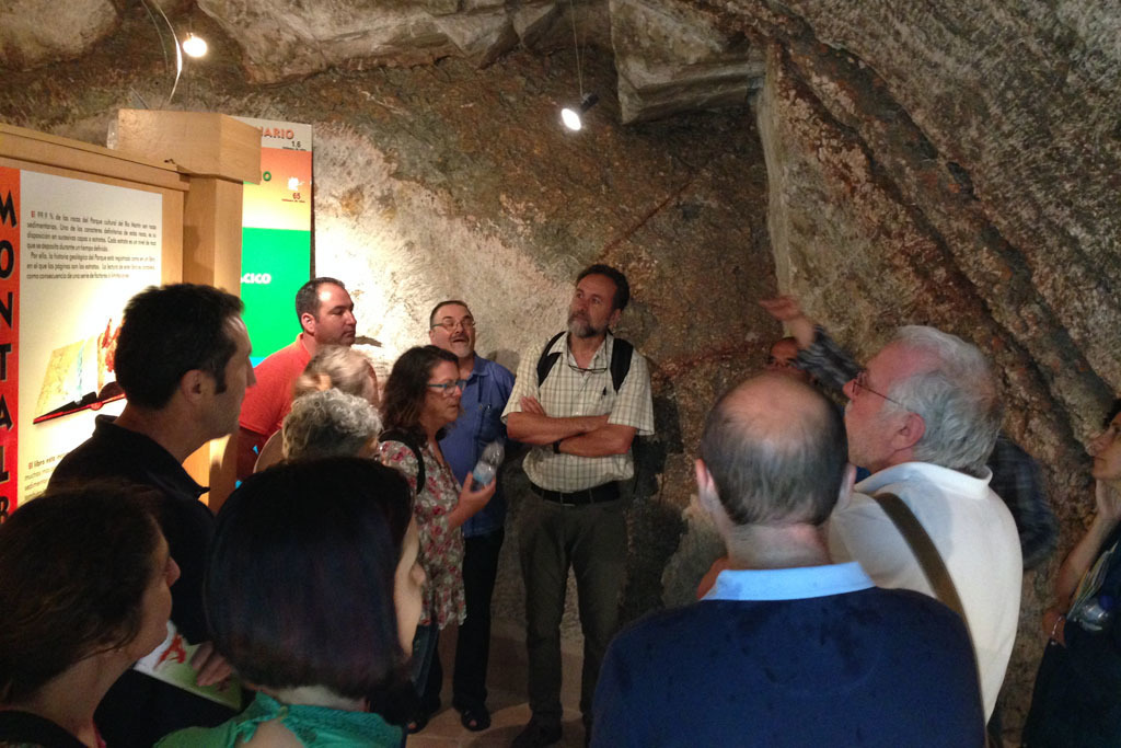 Una delegación extremeña visita Aragón para conocer su experiencia en los parques Culturales del Maestrazgo y Río Martín