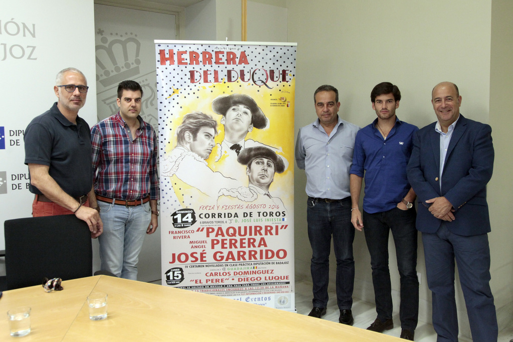 Francisco Rivera, Miguel Ángel Perera y José Garrido, un cartel de lujo para las fiestas de Herrera del Duque