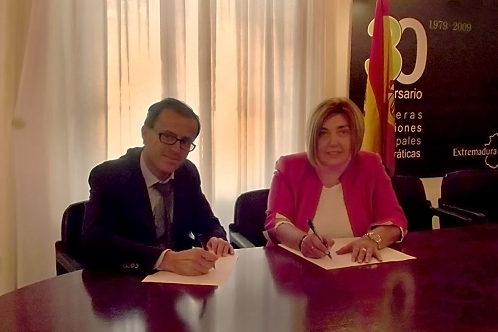 Las Diputaciones firman un convenio con FELCODE para programas de cooperación municipal con Iberoamérica