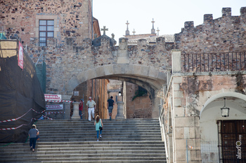Arco de la Estrella en Cáceres