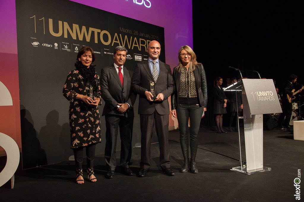 Cristina Teniente entrega en Fitur el Premio Ulises de la Organización Mundial del Turismo (OMT) en la categoría de ‘Innovación en las empresas’