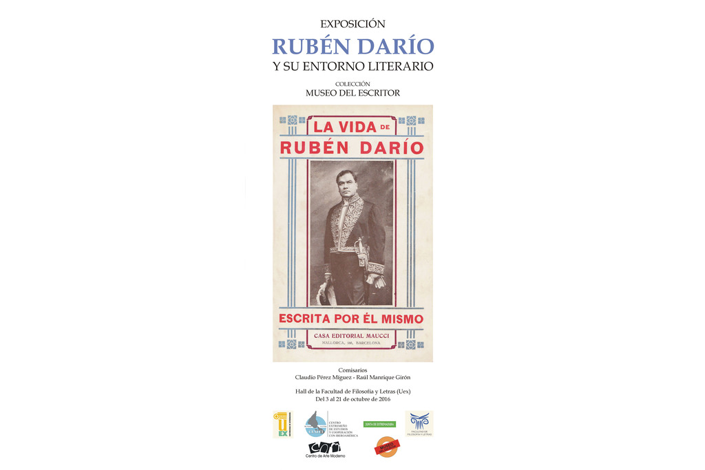 Cáceres se convierte en 'ciudad azul' con la celebración del simposio 'Rubén Darío. 100 años después'