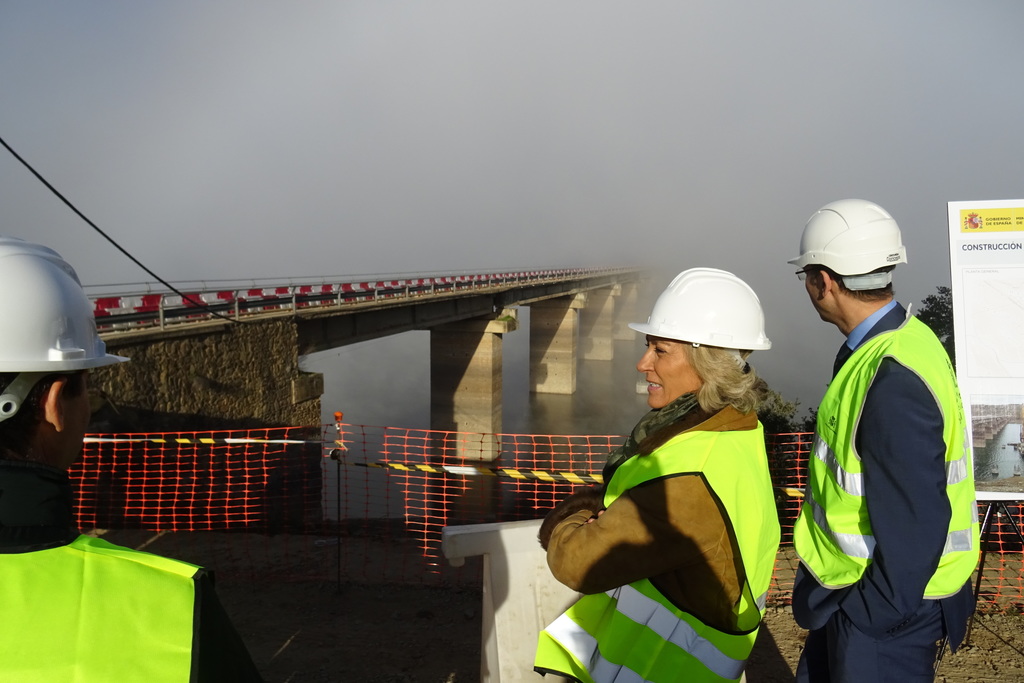 Inicio de las obras del nuevo puente de Castilblanco