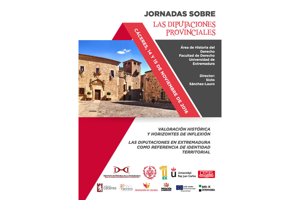 Jornadas sobre las Diputaciones Provinciales en la Universidad de Cáceres