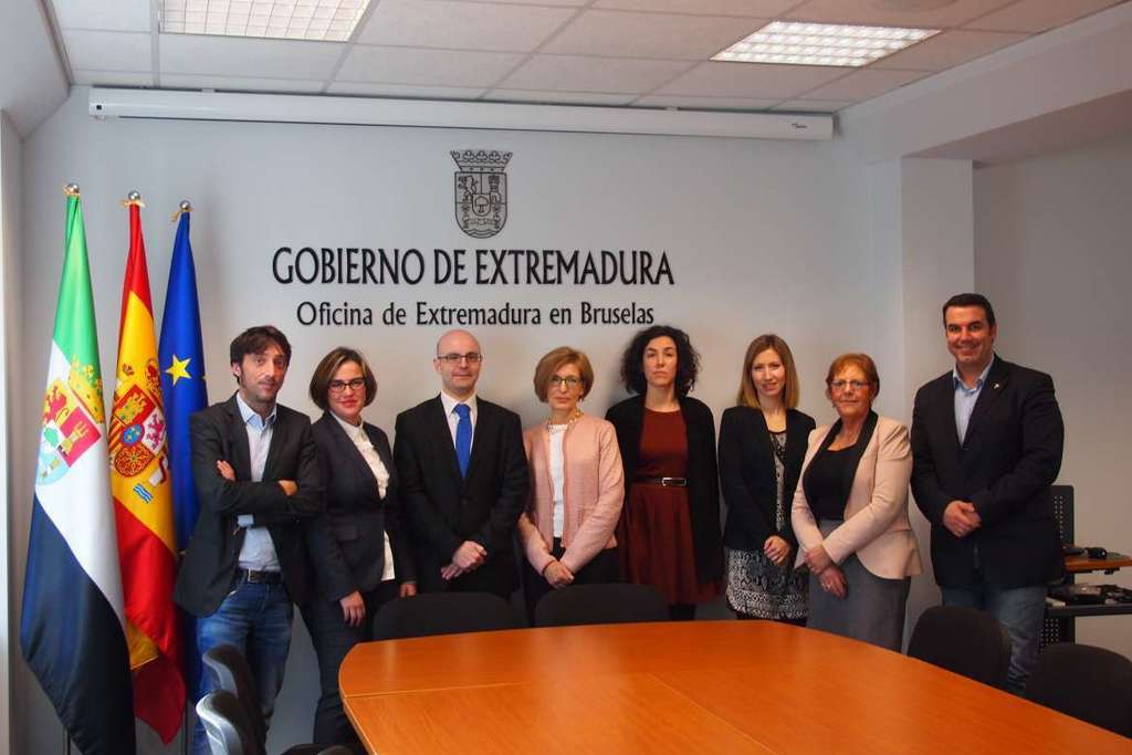 Extremadura presenta en Bruselas el proyecto de la Plataforma Logística de Badajoz