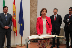 Toma de posesión Consejeros Junta de Extremadura con Guillermo Fernández Vara 2015  2015-07-07-IMG_2510