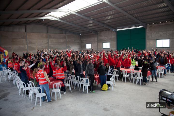 Comida Voluntariado Cruz roja Comida Día del Voluntariado Cruz Roja Extremadura