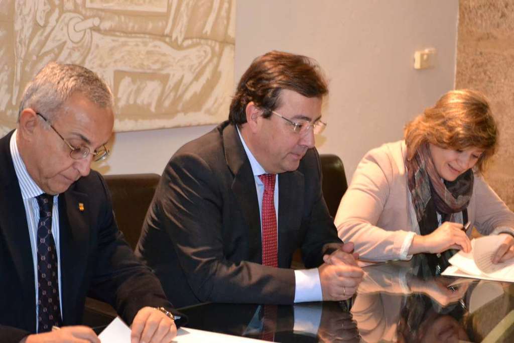 Firmado un convenio entre la Junta de Extremadura y el COE para promover el deporte olímpico en la región