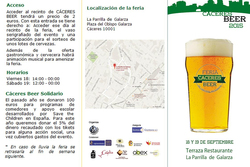 Ii feria de la cerveza artesanal caceres beer triptico 1 caceres beer 2015 dam preview