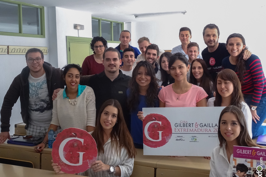 La gira de Gilbert & Gaillard Extremadura 2014, caso de estudio en la Universidad de Extremadura