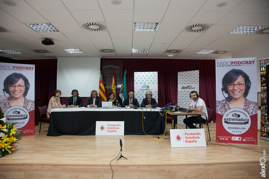 Grabación programa 40 en Valencia -  Ese lugar llamado Extremadura 20092014-IMG_2541