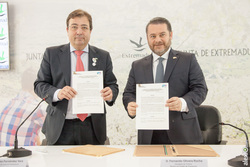 Firma de protocolo entre Extremadura y Guanajuato 2