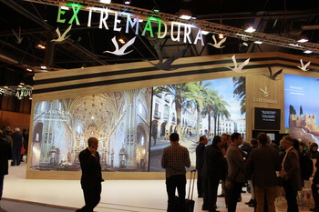 Extremadura registró un incremento del 30% en las visitas del público al stand en FITUR