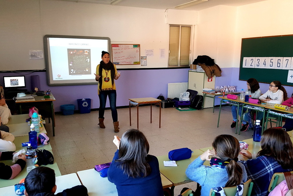 PROMEDIO participa en unas jornadas de formación en igualdad con escolares de La Garrovilla