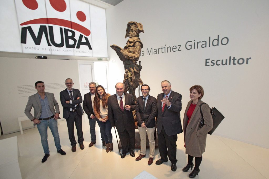 El MUBA acoge una exposición de esculturas de Luis Martínez Giraldo