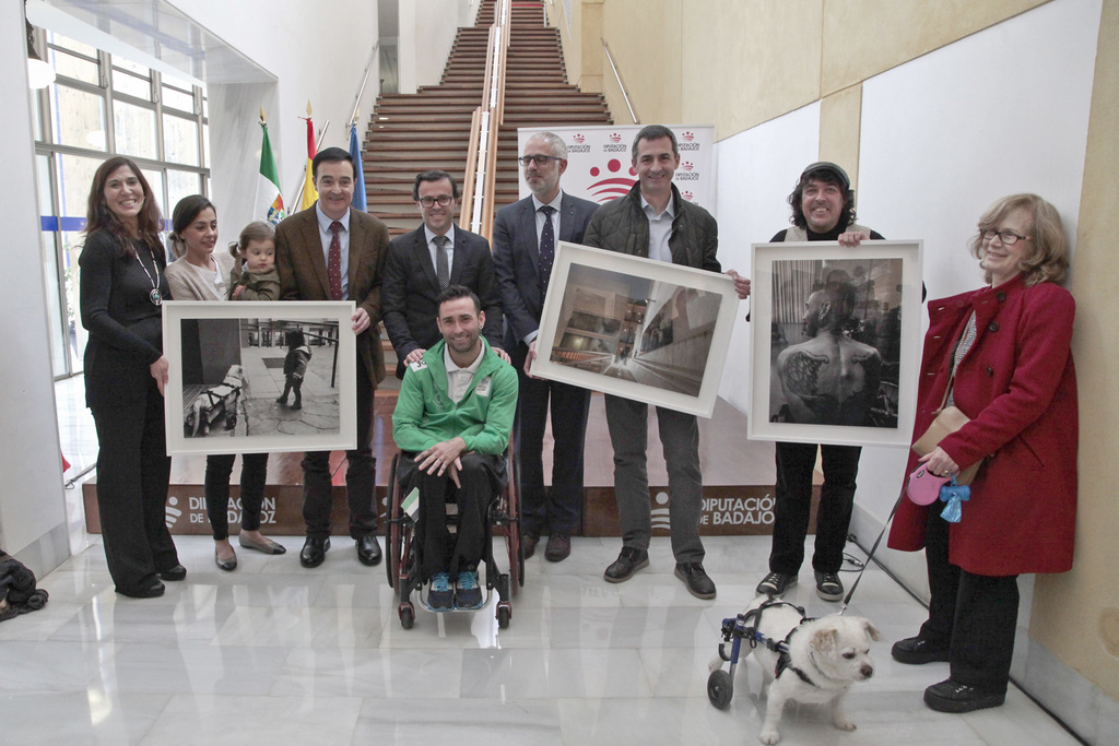 Hoy se han entregado en la Diputación de Badajoz los III Premios de Fotografía Sin Barreras