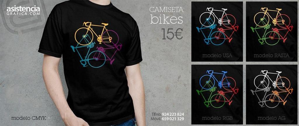 Camisetas Camiseta Bike