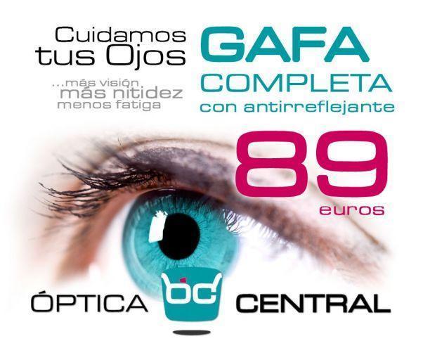 Promociones Optica Central Badajoz Promociones gafas con antireflejante en optica central Badajoz