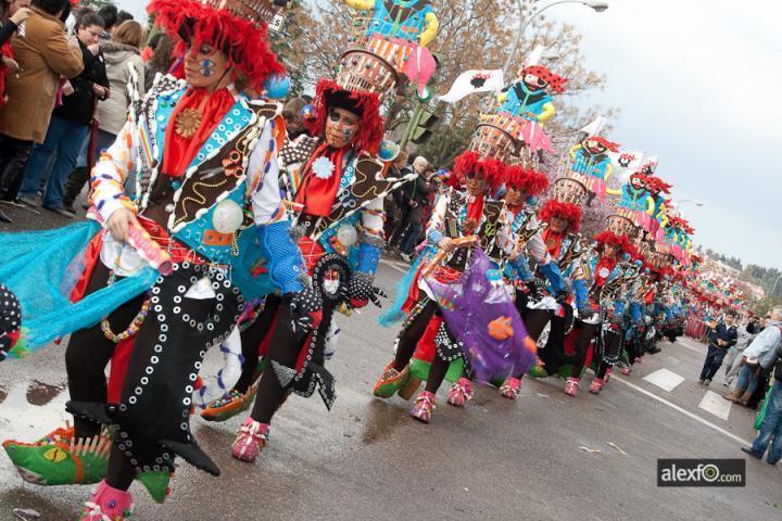 Comparsas. Carnaval Badajoz 2011 Teotihuakan. Carnaval Badajoz 2011