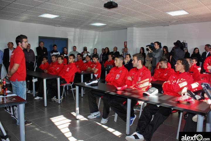 Rueda de prensa del CB Badajoz  Rueda de prensa del Futbol Club Badajoz