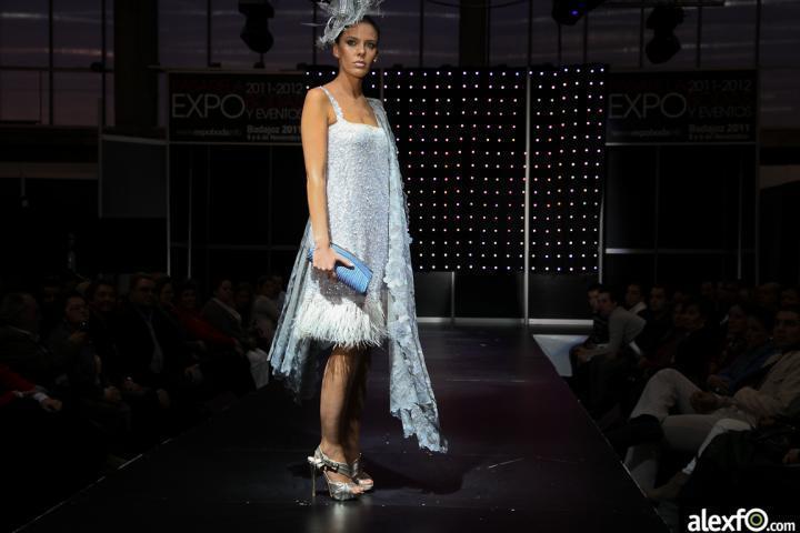 Pase de modelos Claudia Tejidos Expobodas y eventos 2011