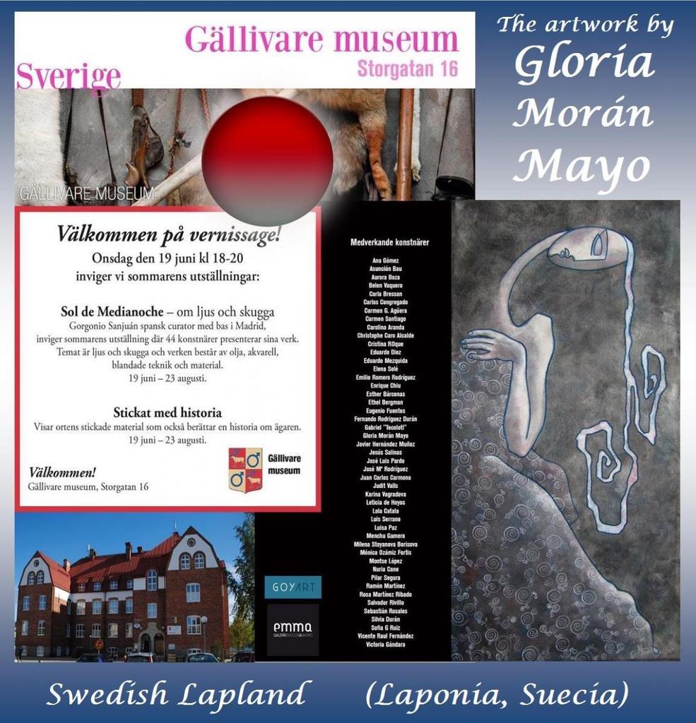 Carteles y promos. Exposiciones Exposición en Laponia!! SUECIA