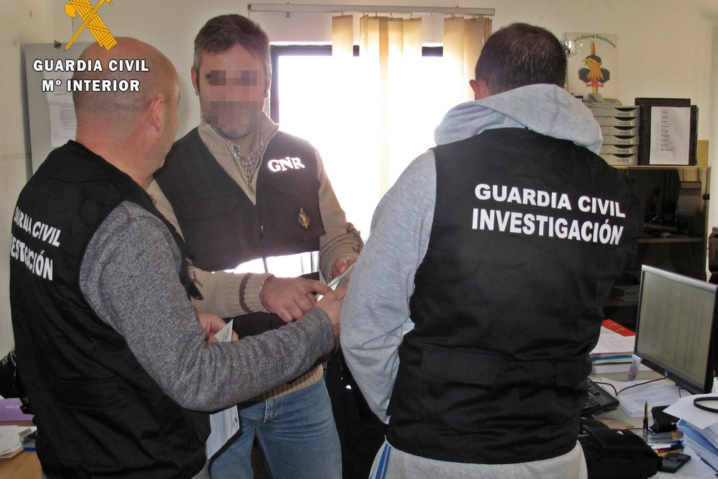 Detenido por la comisión de varios robos en explotaciones agroganaderas de Portugal