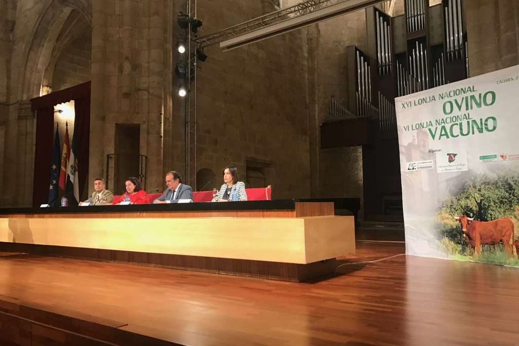 Begoña García destaca el incremento de explotaciones de vacuno y ovino en la región