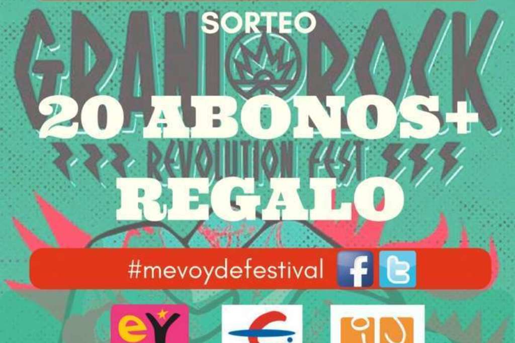 El Instituto de la Juventud de Extremadura sortea a través de Facebook y Twitter 20 abonos para el Festival Granirock