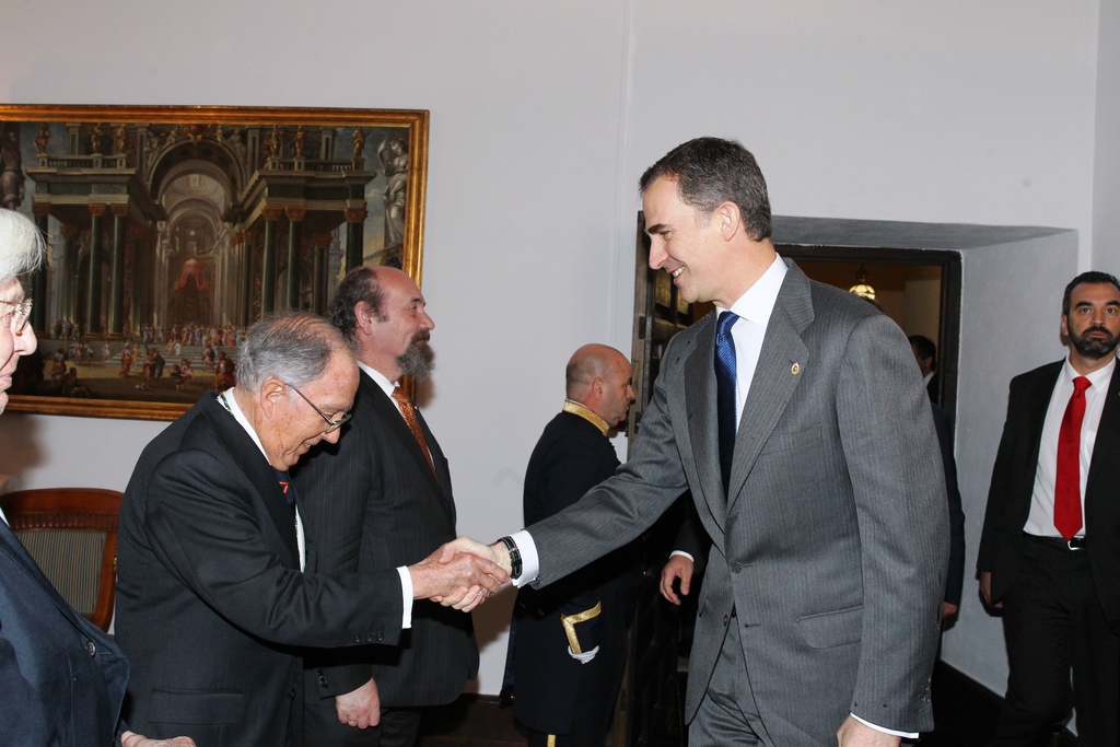 Felipe VI presidirá la entrega del XI Premio Europeo Carlos V a Marcelino Oreja el próximo martes, Día de Europa