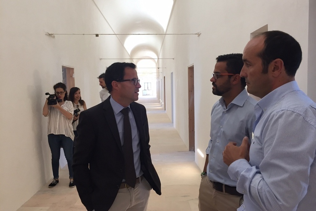 El Plan Dinamiza ayuda a rehabilitar el antiguo edificio de la Universidad Popular de Olivenza