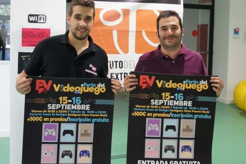 La Factoría Joven de Badajoz acogerá este fin de semana la primera edición de la Feria del Videojuego