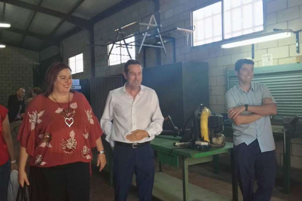 Begoña García inaugura el nuevo curso agrario en el Centro de Formación del Medio Rural en Moraleja